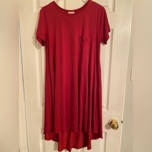 LuLaRoe Pink Carly  Dress